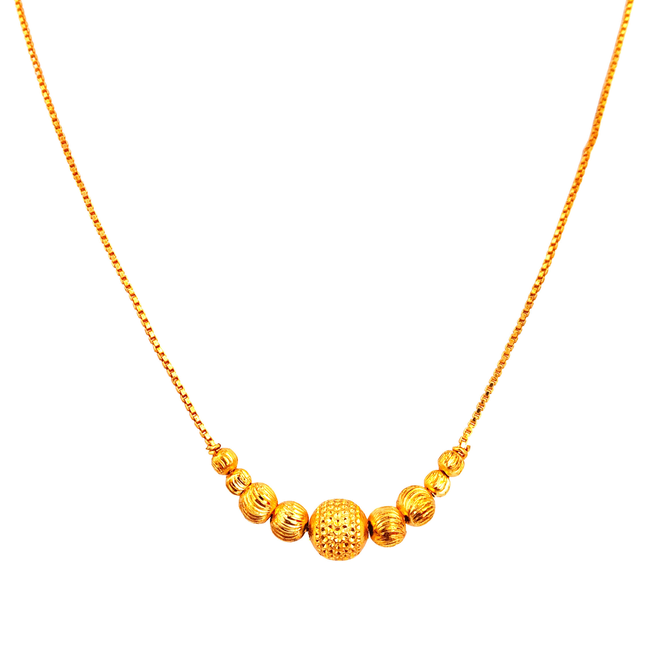 JHB Gold Plated Short Chain For Women And Girls 076